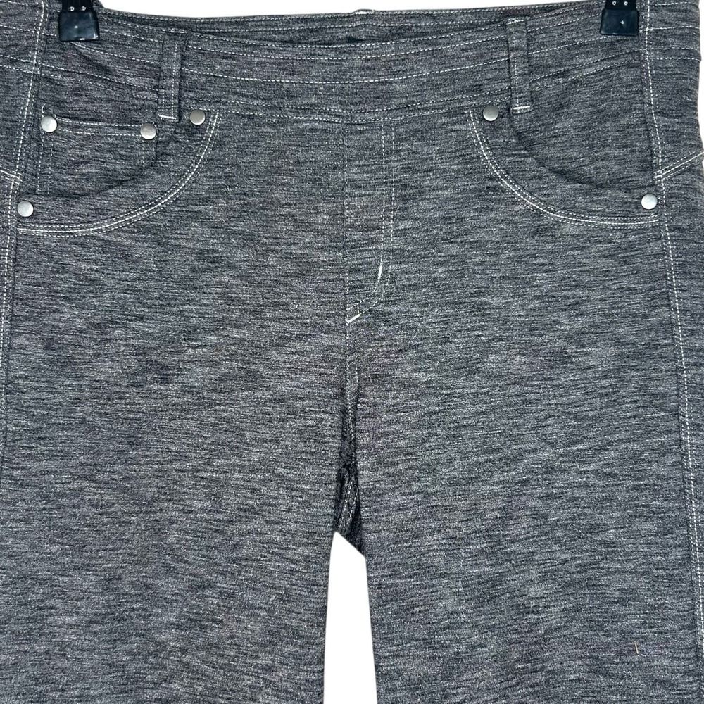 Kuhl Mova Straight Leg Pants Stretch Women's 10 Reg Pull On Heather Grey Hiking - Picture 5 of 11
